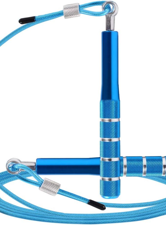 Jump Rope,  Speed Jumping Rope for Training Fitness Exercise, Adjustable Adults Workout Skipping Rope for Men, Women, Kids, Girls