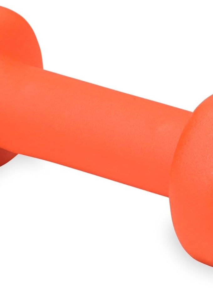 Dumbbell Hand Weight (Sold in Singles) - Neoprene Coated Exercise & Fitness Dumbbell for Home Gym Equipment Workouts Strength Training Free Weights for Women, Men